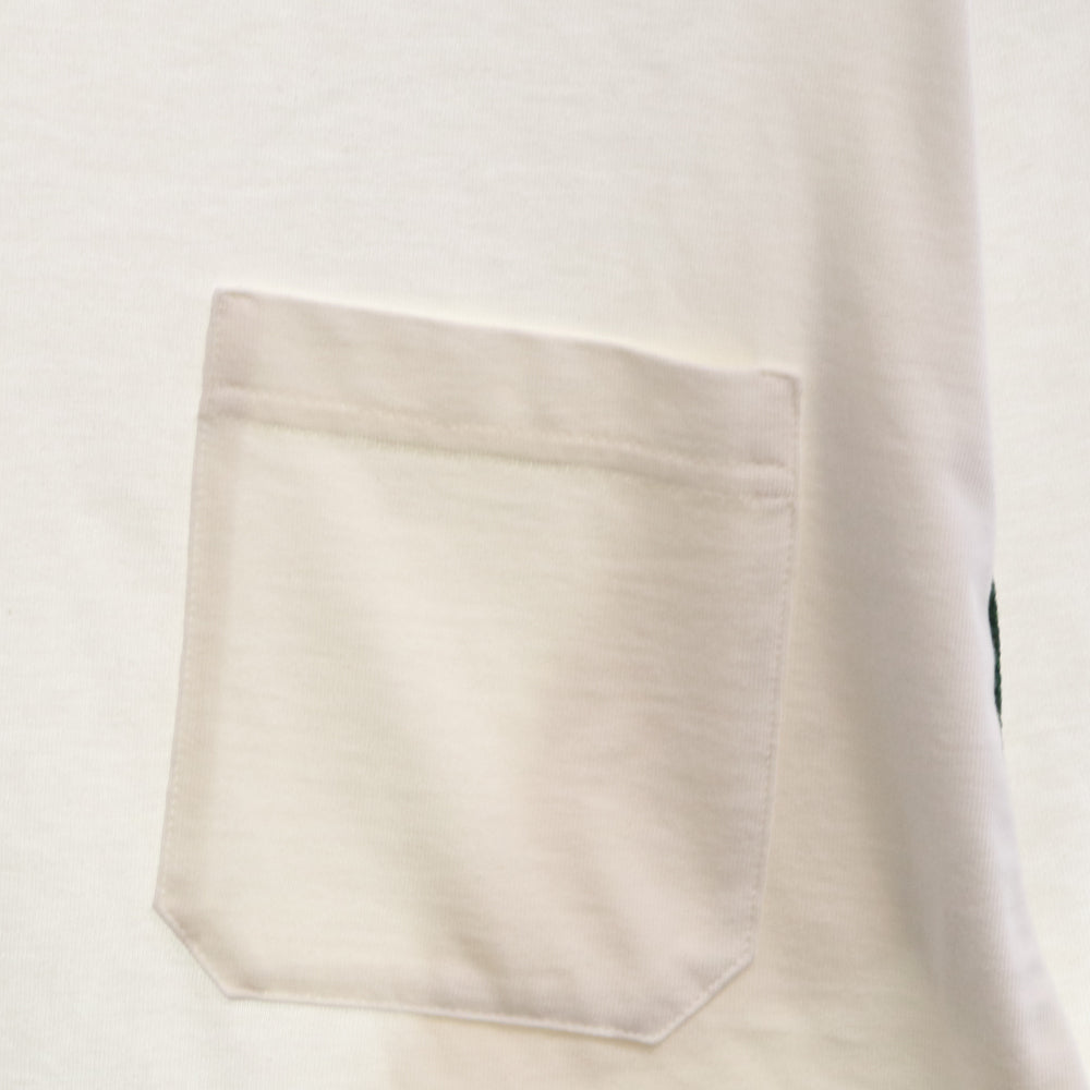GUCCI(グッチ) 24AW Cotton jersey T-shirt コットン ジャージー長袖Tシャツ ホワイト 768441 XJF3T