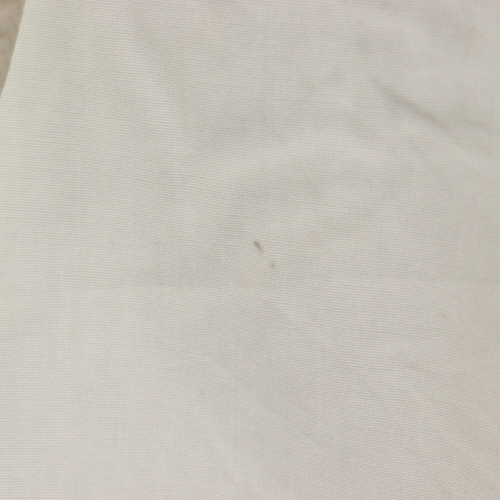 A-COLD-WALL(アコールドウォール) Cotton shirt フロントロゴプリント コットン 長袖シャツ ホワイト