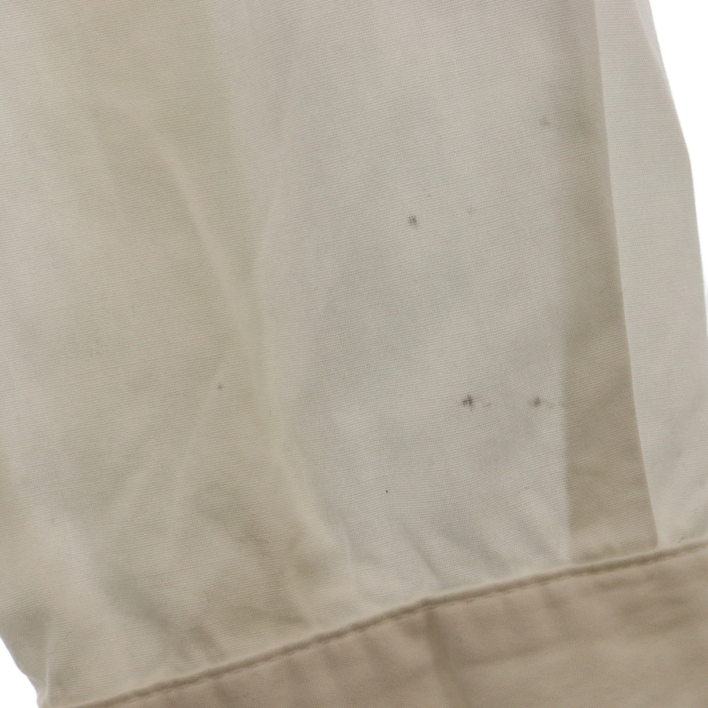A-COLD-WALL(アコールドウォール) Cotton shirt フロントロゴプリント コットン 長袖シャツ ホワイト