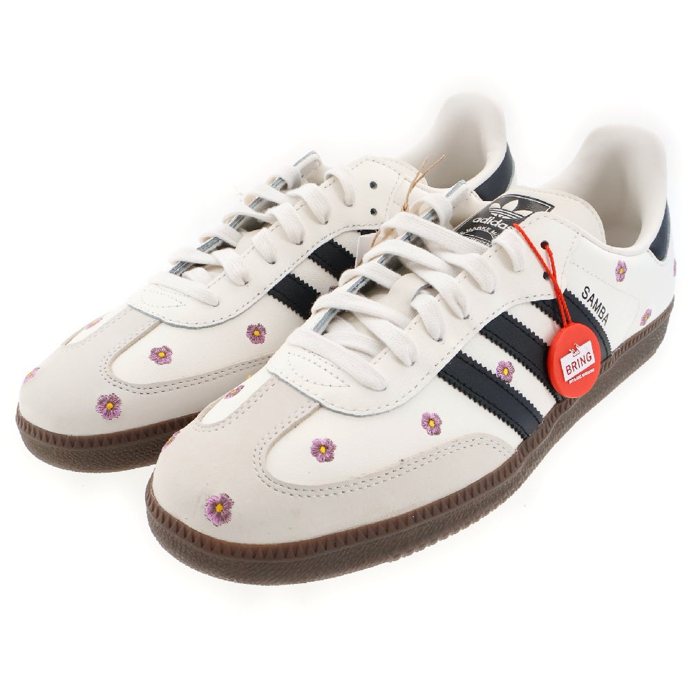 adidas(アディダス) Women's Samba OG Cloud White/Core Black/Gum アディダス オリジナルス ウィメンズ サンバ OG クラウドホワイト/コアブラック/ガム IF4398