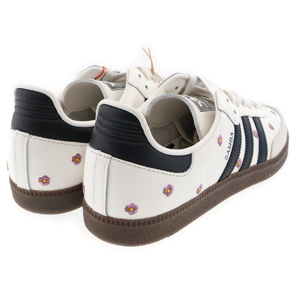 adidas(アディダス) Women's Samba OG Cloud White/Core Black/Gum アディダス オリジナルス ウィメンズ サンバ OG クラウドホワイト/コアブラック/ガム IF4398