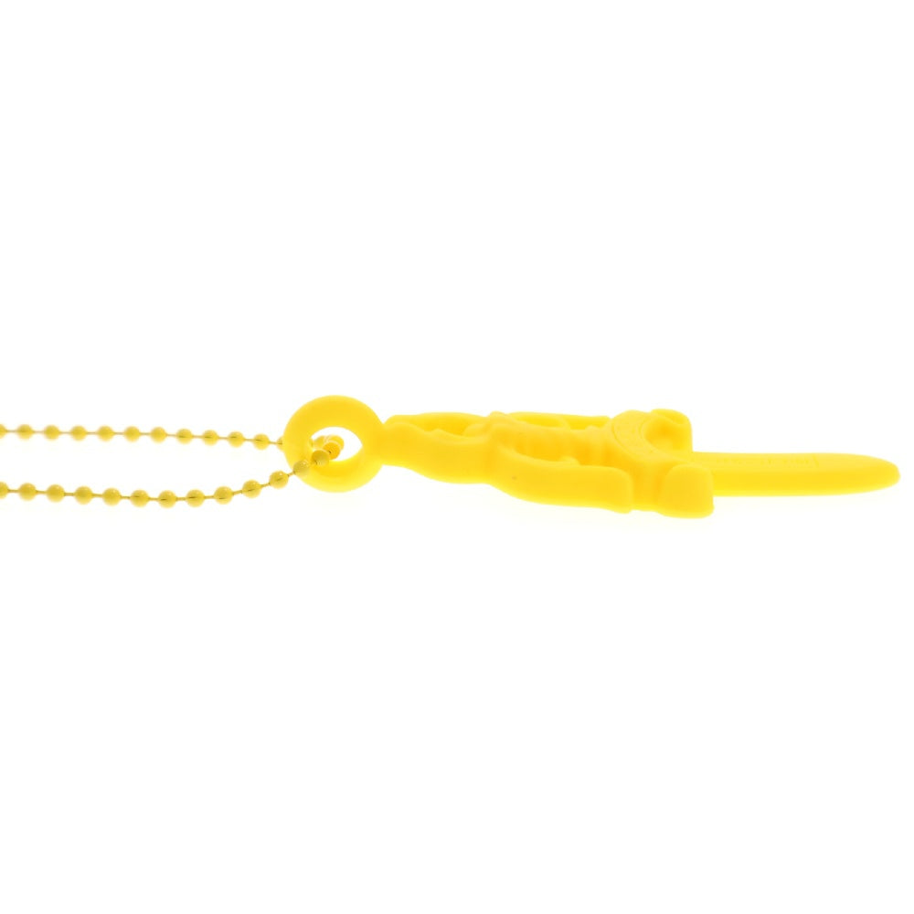 CHROME HEARTS(クロムハーツ) RUBBER LARGE DAGGER ラバーラージダガーラバーネックレス イエロー