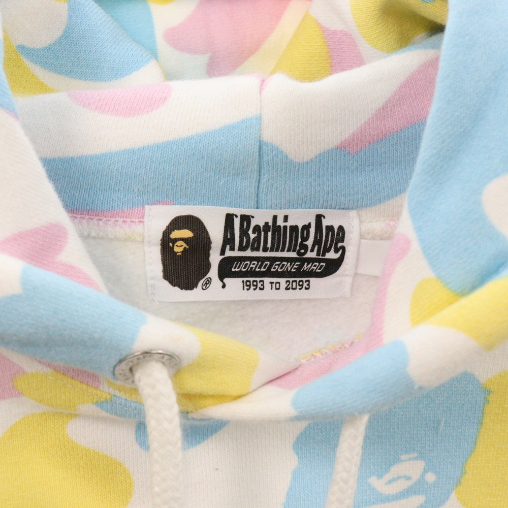 A BATHING APE(アベイシングエイプ) Multi Camo Cotton Pullover Hoodie マルチカモ コットン プルオーバーパーカー マルチカラー 001PPH302505X
