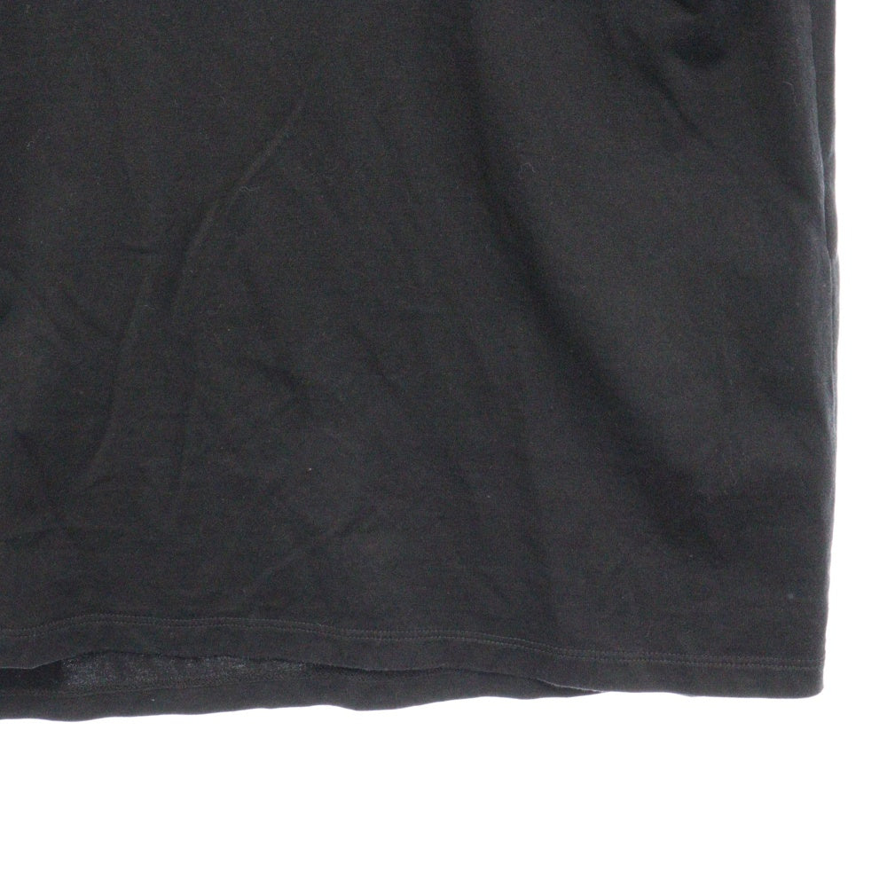 CELINE(セリーヌ) フロントロゴ コットンジャージー ルーズシルエット 半袖カットソー Tシャツ ブラック