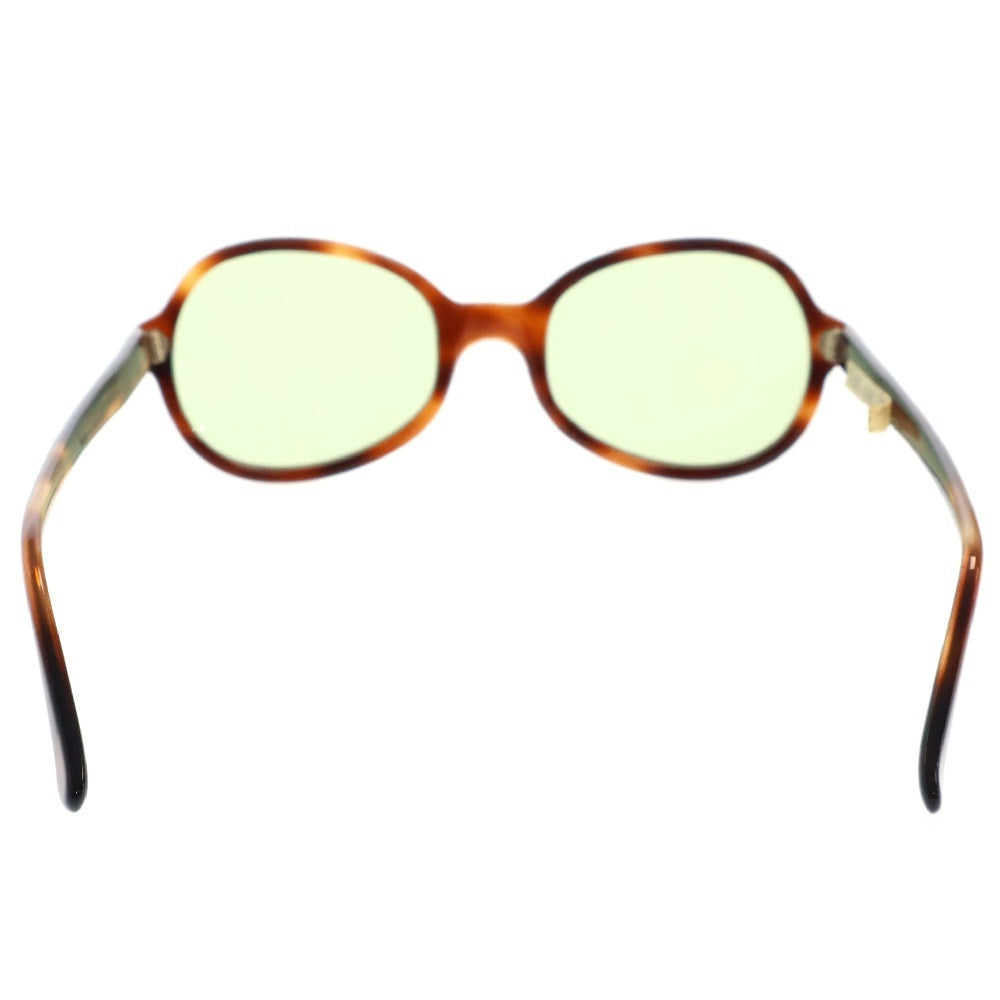 VINTAGE(ヴィンテージ) 60s SIMPLE&BASIC OVA 六角星ヒンジ ラウンドサングラス 眼鏡 ブラウン