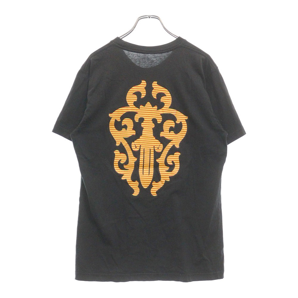 CHROME HEARTS(クロムハーツ) Back Dagger Printed T-shirt バックダガー プリント半袖Tシャツ カットソー ブラック