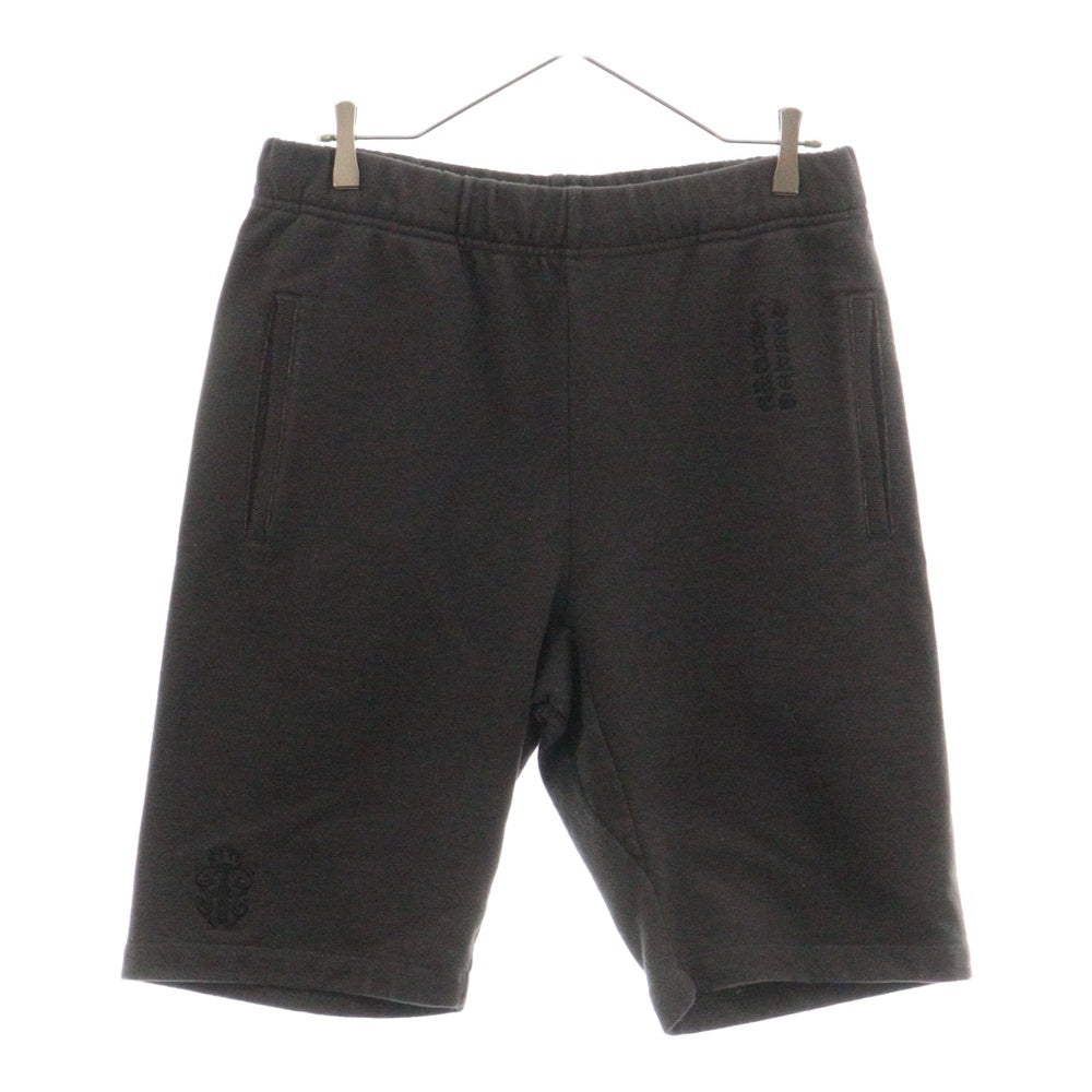 CHROME HEARTS(クロムハーツ) GRP Y NOT ワイノット ヴァーティカルロゴ ショートパンツ チャコールグレー