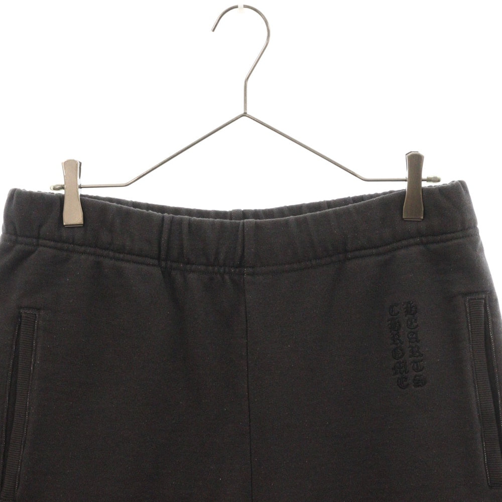 CHROME HEARTS(クロムハーツ) GRP Y NOT ワイノット ヴァーティカルロゴ ショートパンツ チャコールグレー