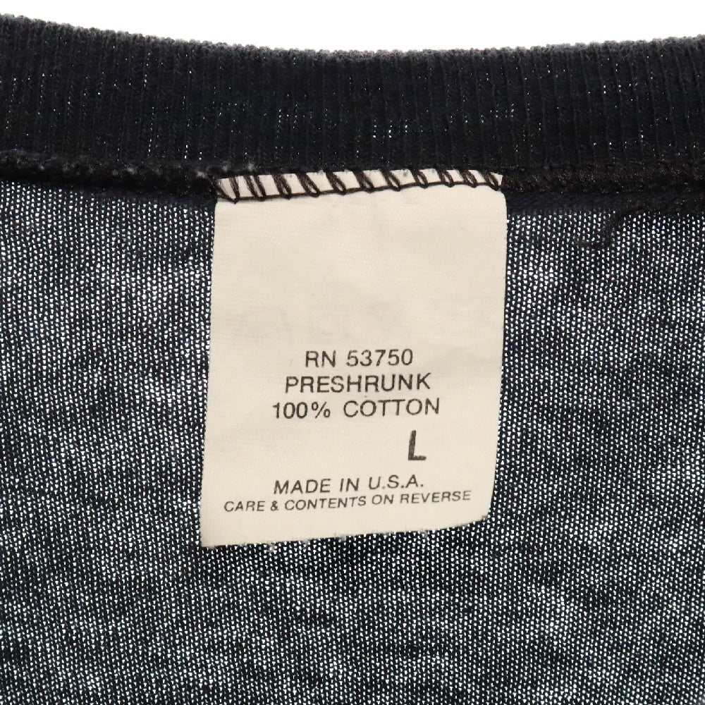 VINTAGE(ヴィンテージ) 90s レッドホットチリペッパーズ カービングロゴメンバーポートレートソフト半袖Tシャツカットソー ブラック