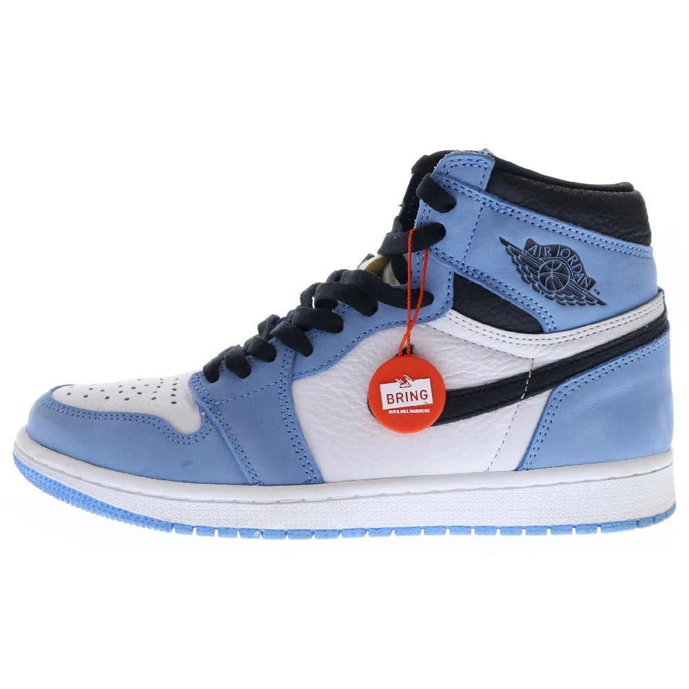NIKE(ナイキ) AIR JORDAN 1 RETRO HIGH OG UNIVERCITY BLUE 555088-134 エアジョーダン ハイ ユニバーシティーブルー ハイカットスニーカー US8/26cm ブルー/ホワイト