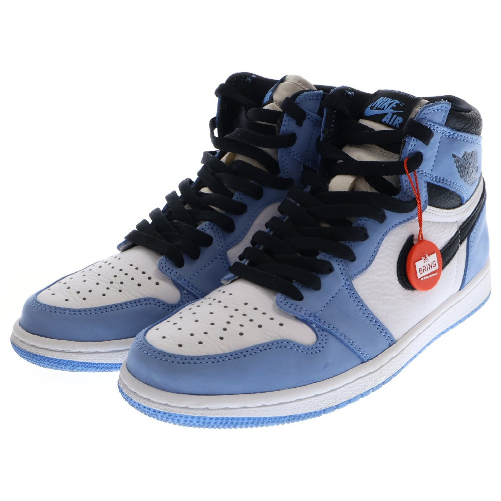 NIKE(ナイキ) AIR JORDAN 1 RETRO HIGH OG UNIVERCITY BLUE 555088-134 エアジョーダン ハイ ユニバーシティーブルー ハイカットスニーカー US8/26cm ブルー/ホワイト