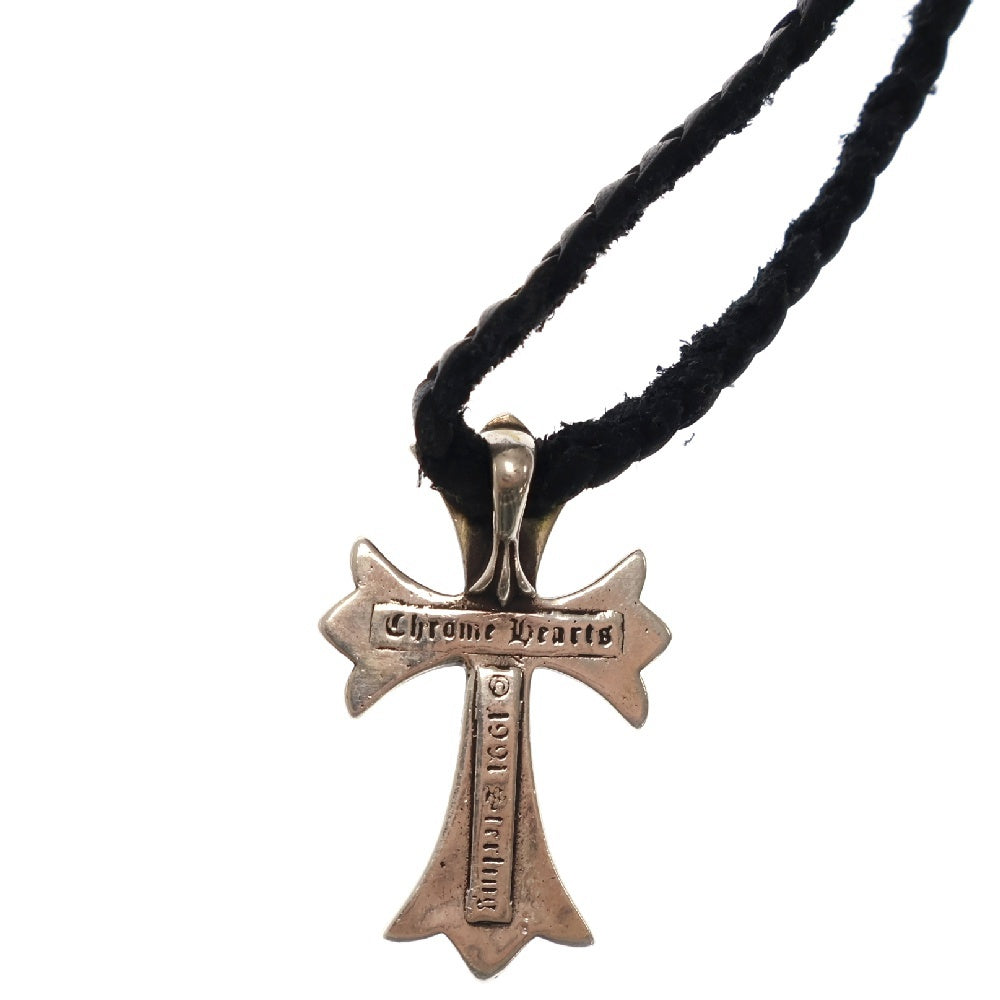 CHROME HEARTS(クロムハーツ) CH CRS SML BC スモールCHクロスボロチップ Wボロチップ ネックレス シルバー