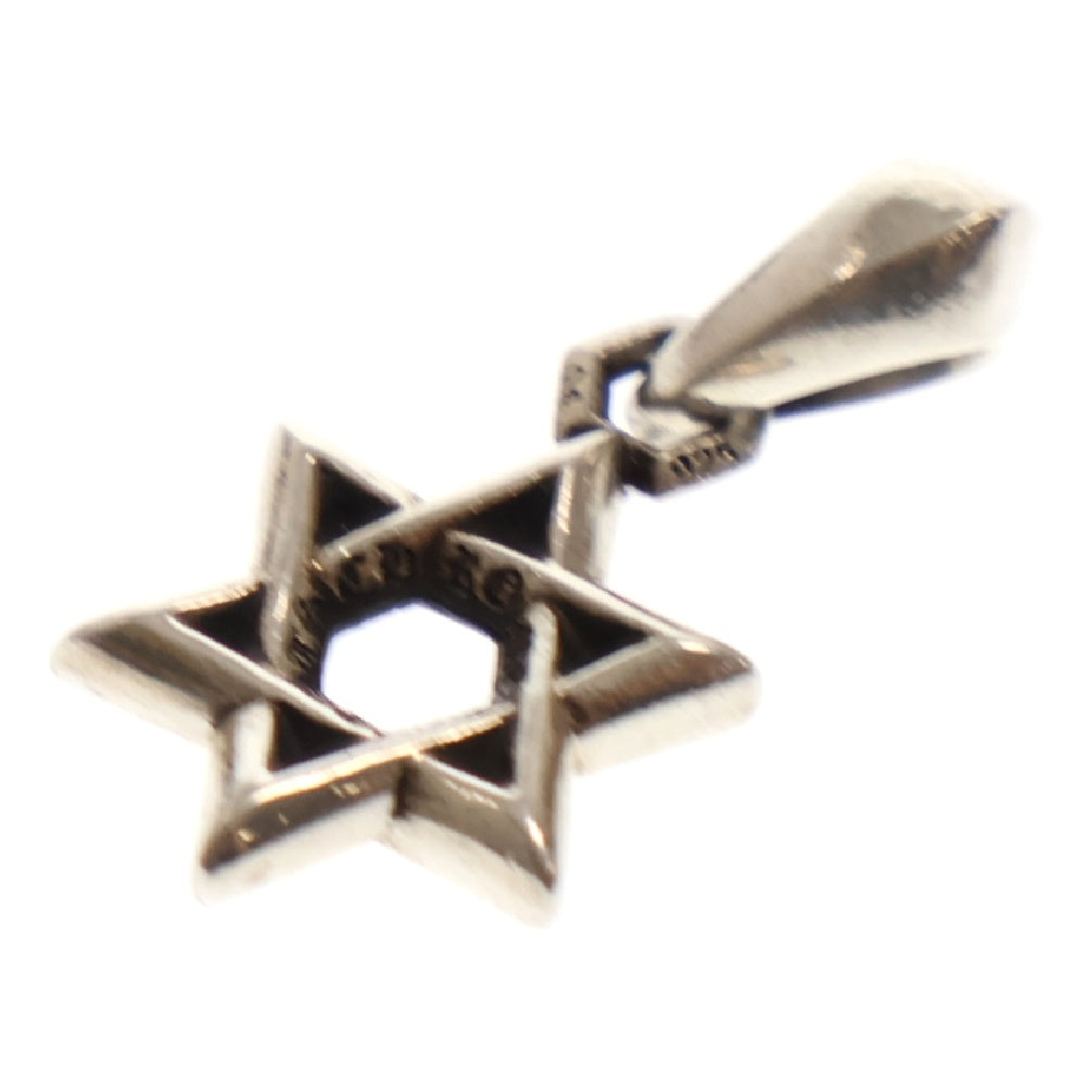 CHROME HEARTS(クロムハーツ) STAR OF DAVID PENDANT スターオブダビデペンダント ネックレストップ シルバー