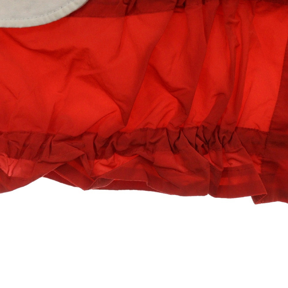 UNRAVEL PROJECT(アンレーベルプロジェクト) Blue Denim Deconstructed Skirt ブルーデニム デコンストラクト スカート レディース インディゴ/レッド