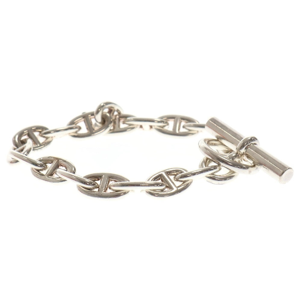 HERMES(エルメス) Chaine d'Ancre MM シェーヌダンクル 18コマ チェーンブレスレット シルバー