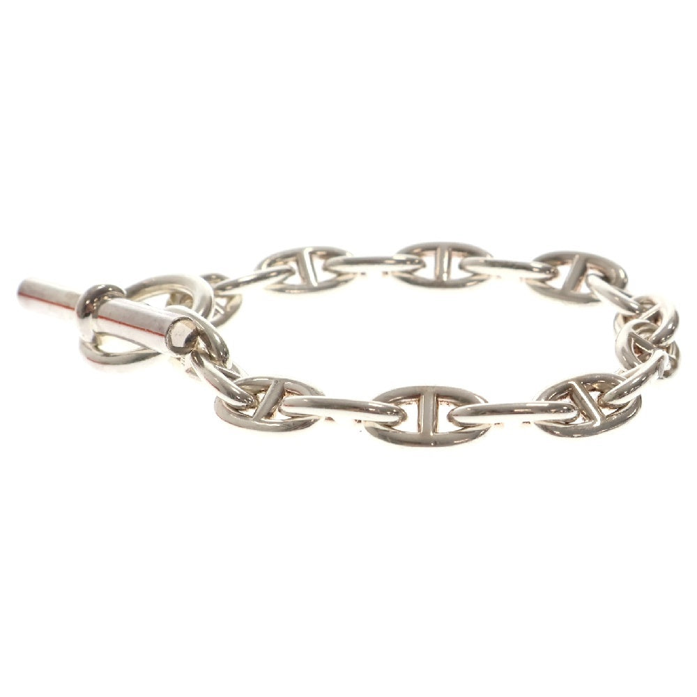 HERMES(エルメス) Chaine d'Ancre MM シェーヌダンクル 18コマ チェーンブレスレット シルバー