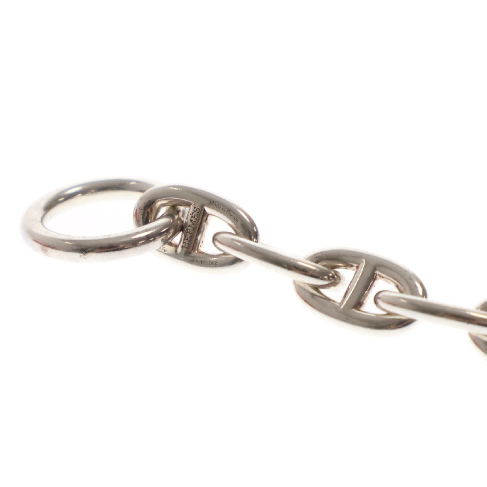 HERMES(エルメス) Chaine d'Ancre MM シェーヌダンクル 18コマ チェーンブレスレット シルバー