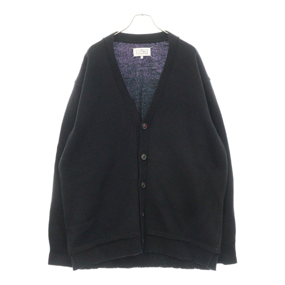 Maison Margiela(メゾンマルジェラ) 5G エルボーパッチ ニット カーディガン ブラック SI1GP0003 S18064