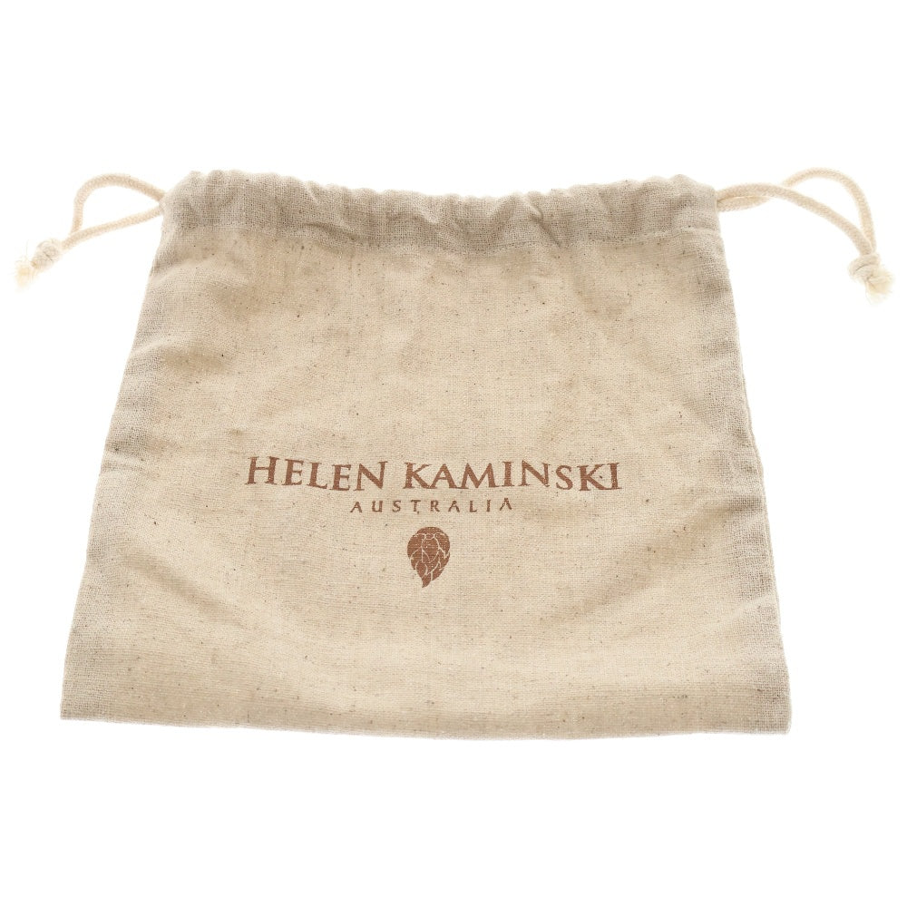 HELEN KAMINSKI(ヘレンカミンスキー) レオパード ハラコ コインケース ベージュ レディース