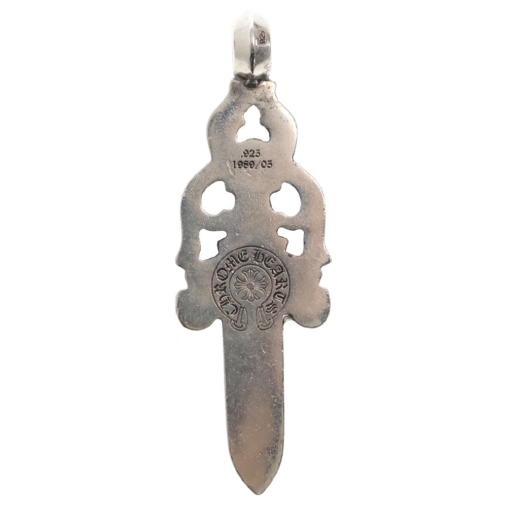 CHROME HEARTS(クロムハーツ) LARGE DAGGER ラージダガー ペンダント ネックレストップ シルバー