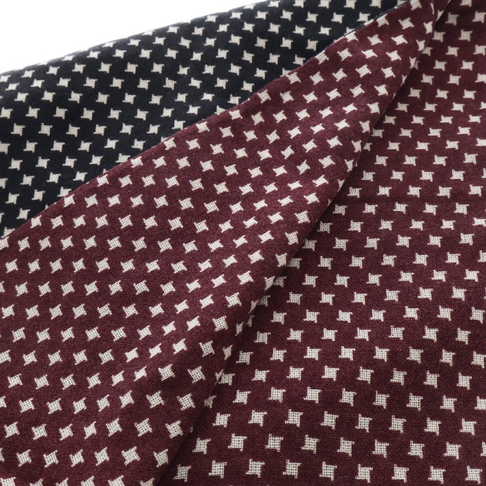 MARNI(マルニ) ウールストール 千鳥柄 レッド/ネイビー レディースW13ACMC008QR0TW570-PDR80