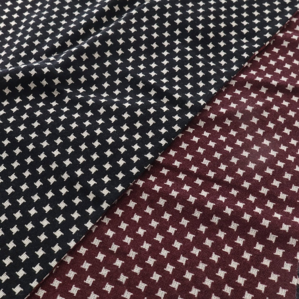MARNI(マルニ) ウールストール 千鳥柄 レッド/ネイビー レディースW13ACMC008QR0TW570-PDR80