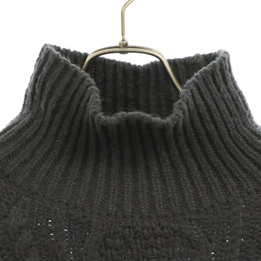 FEAR OF GOD ESSENTIALS(フィアオブゴッド エッセンシャルズ) タートルネック ループケーブルニット ネイビー