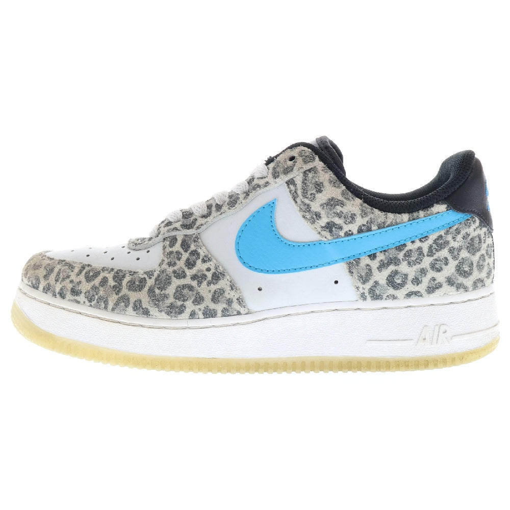 NIKE(ナイキ) Air Force 1 Low Pure Platinum エアフォース1 ロー ピュアプラチナム ローカットスニーカー ホワイト/グレー/ライトブルー US7/25cm DJ6192-001