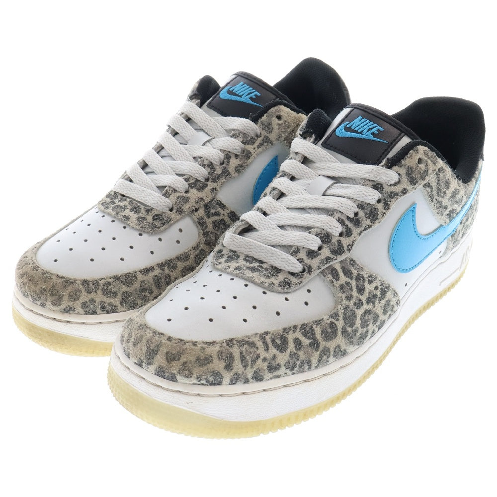 NIKE(ナイキ) Air Force 1 Low Pure Platinum エアフォース1 ロー ピュアプラチナム ローカットスニーカー ホワイト/グレー/ライトブルー US7/25cm DJ6192-001