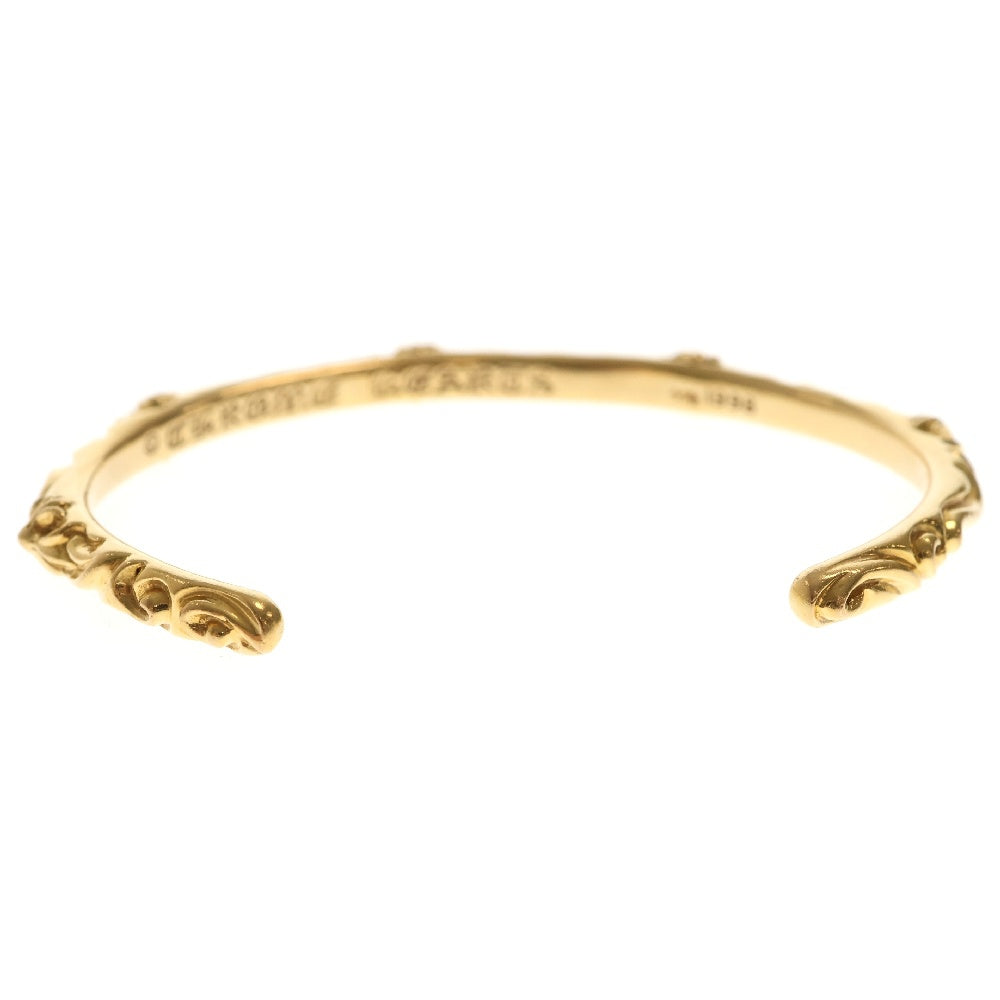 CHROME HEARTS(クロムハーツ) 22K BANGLE SBT 22K SBTバンド ゴールドブレスレット ゴールド