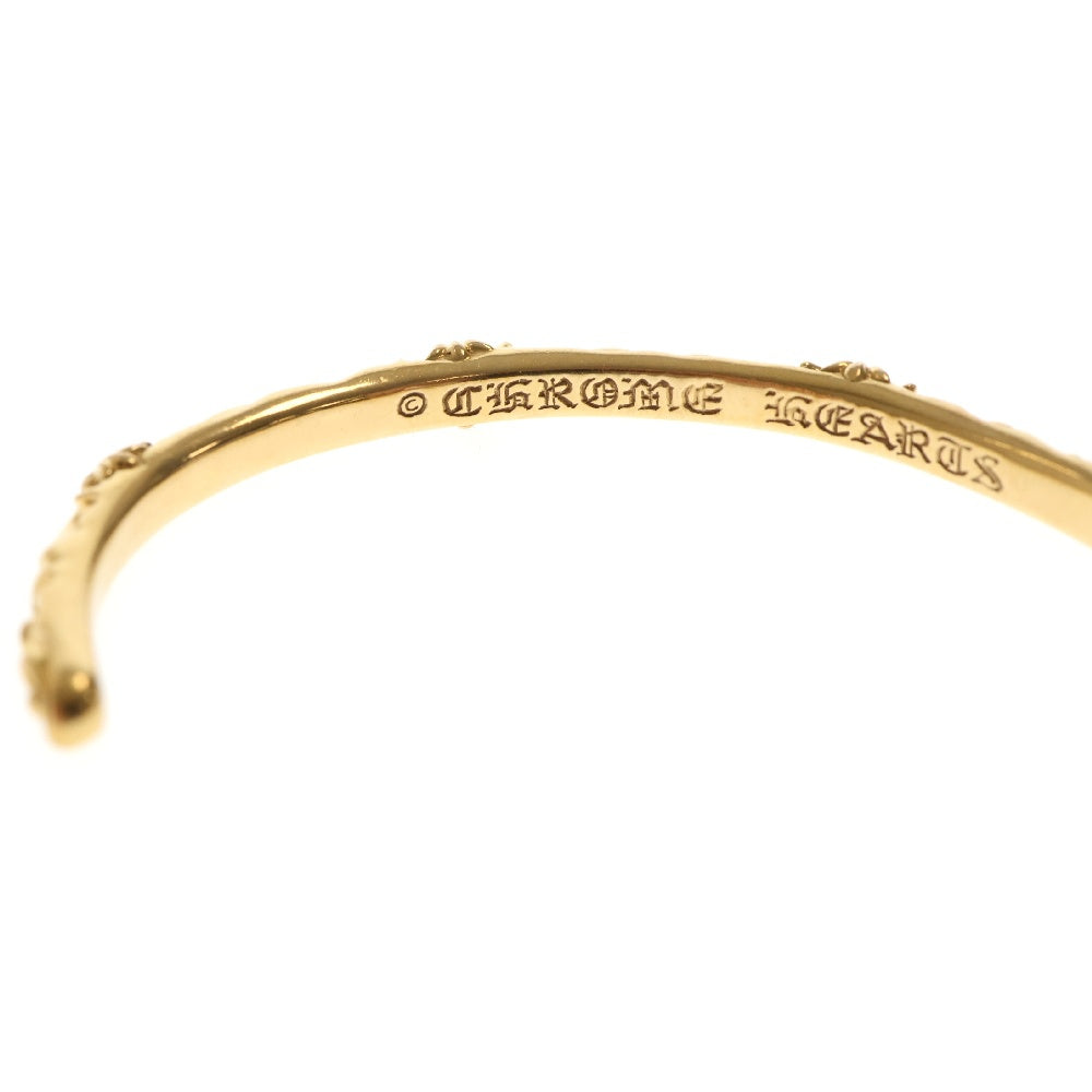 CHROME HEARTS(クロムハーツ) 22K BANGLE SBT 22K SBTバンド ゴールドブレスレット ゴールド