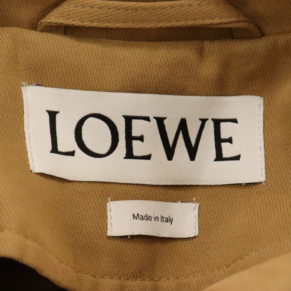 LOEWE(ロエベ) パッチ付き トレンチコート ベージュ H2163130PA