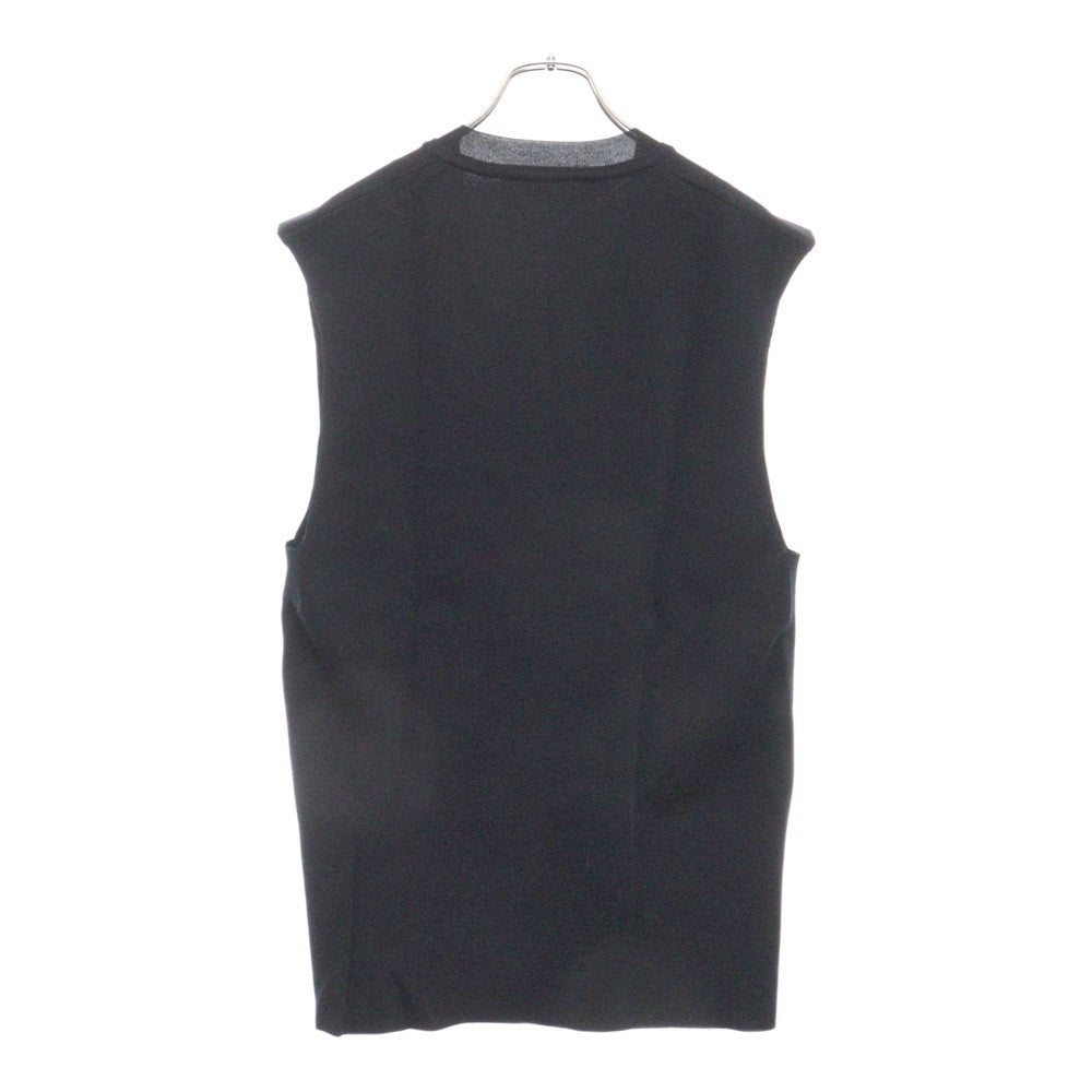 Neil Barrett(ニール バレット) Double Vneck ダブルVネックベスト ネイビー BMA408C A614