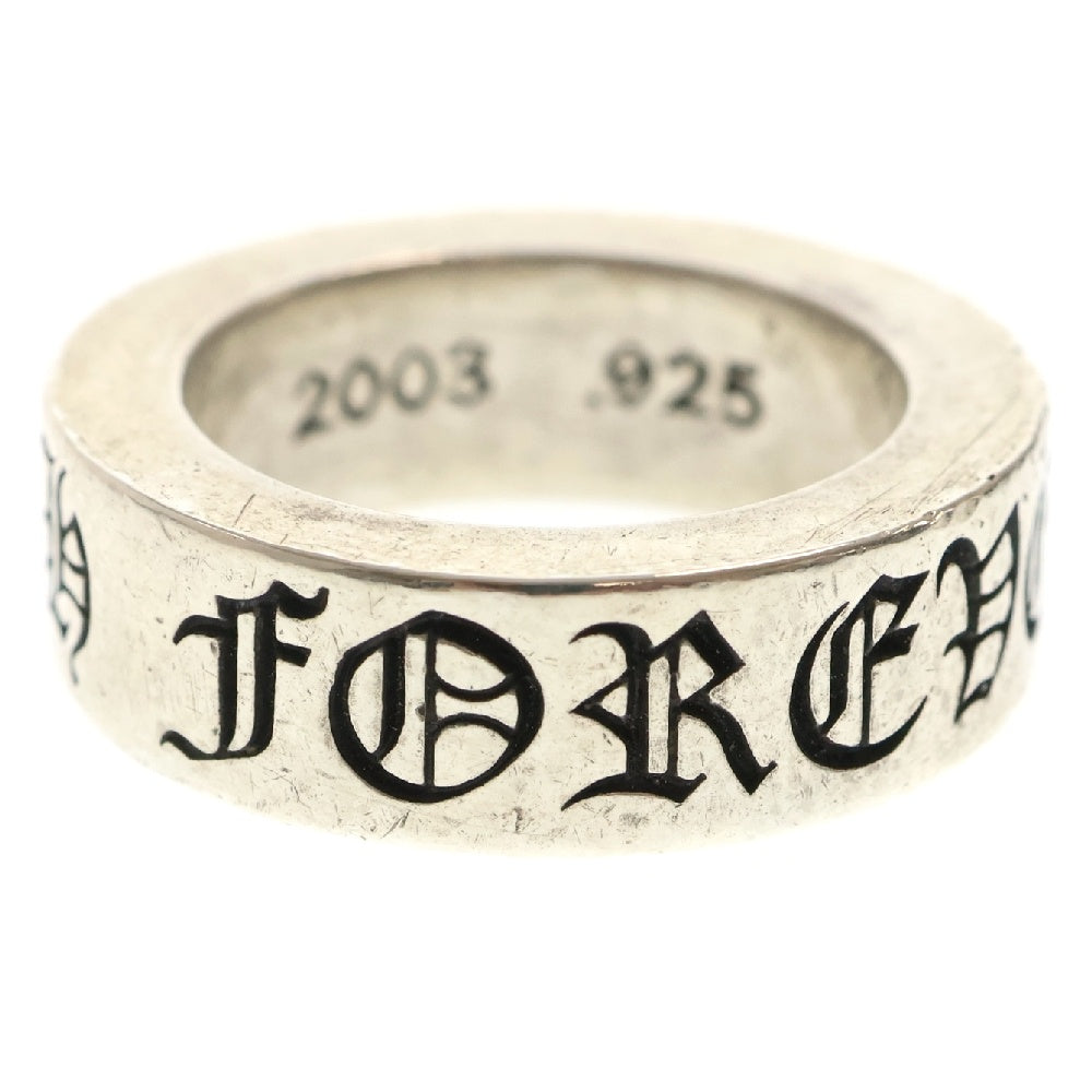 CHROME HEARTS(クロムハーツ) 6mm SPACER FOREVER 6mmスペーサーリング フォーエバーシルバー