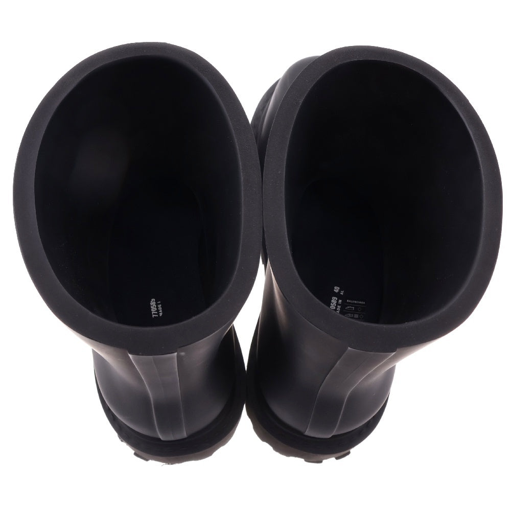 BALENCIAGA(バレンシアガ) STEROID BOOTIE ステロイドブーツ ハイカット ラバーシューズ ブラック 770589