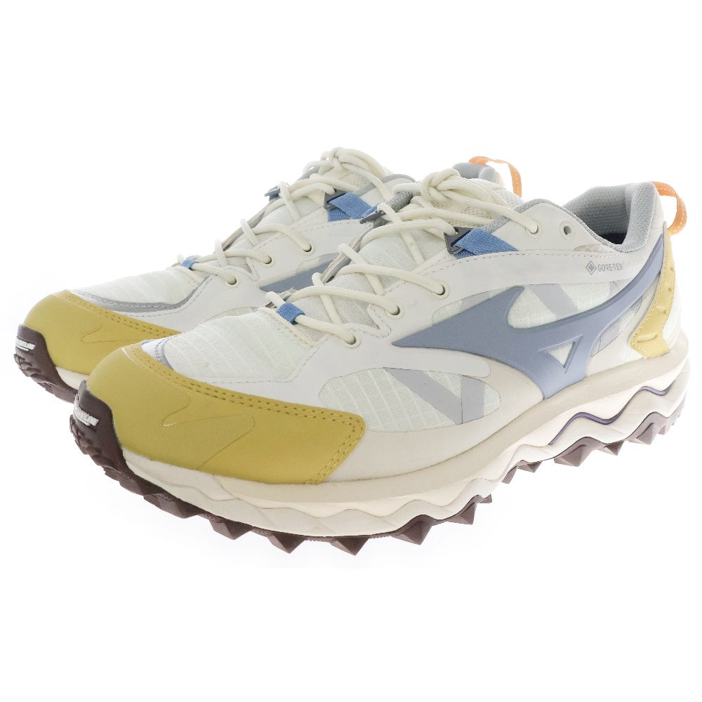MIZUNO(ミズノ) WAVE MUJIN TL GTX ゴアテックス オフホワイト イエロー US8/26cm