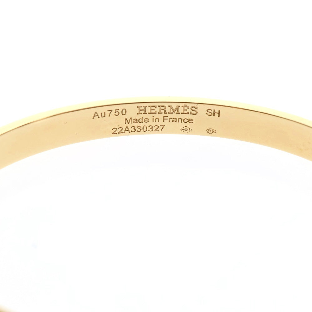 HERMES(エルメス) ケリー PM 4PD ダイヤ バングル ブレスレット ゴールド