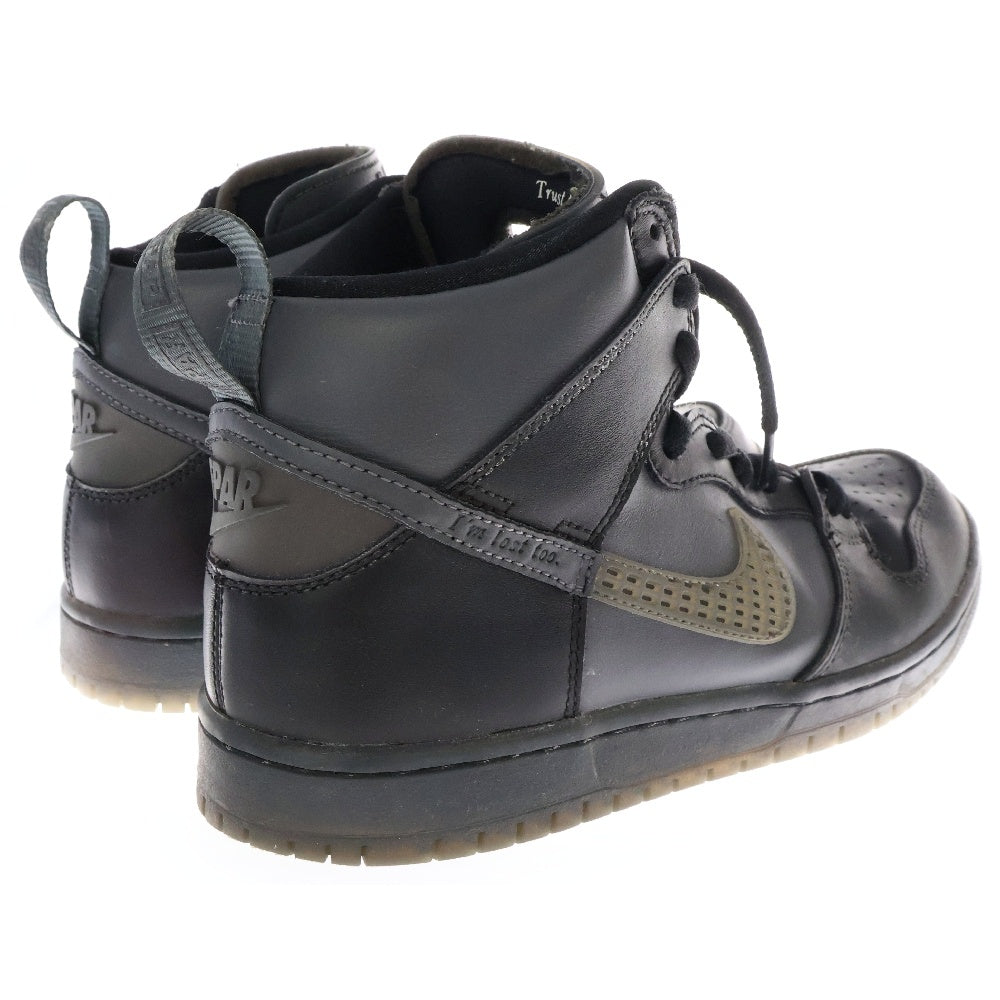 NIKE SB(ナイキエスビー) SB DUNK HIGH PRO PRM QS / FPAR フォーティーパーセントアゲインストライツ ダンク ハイカットスニーカー BV1052-001 ブラック US7.5/25.5cm