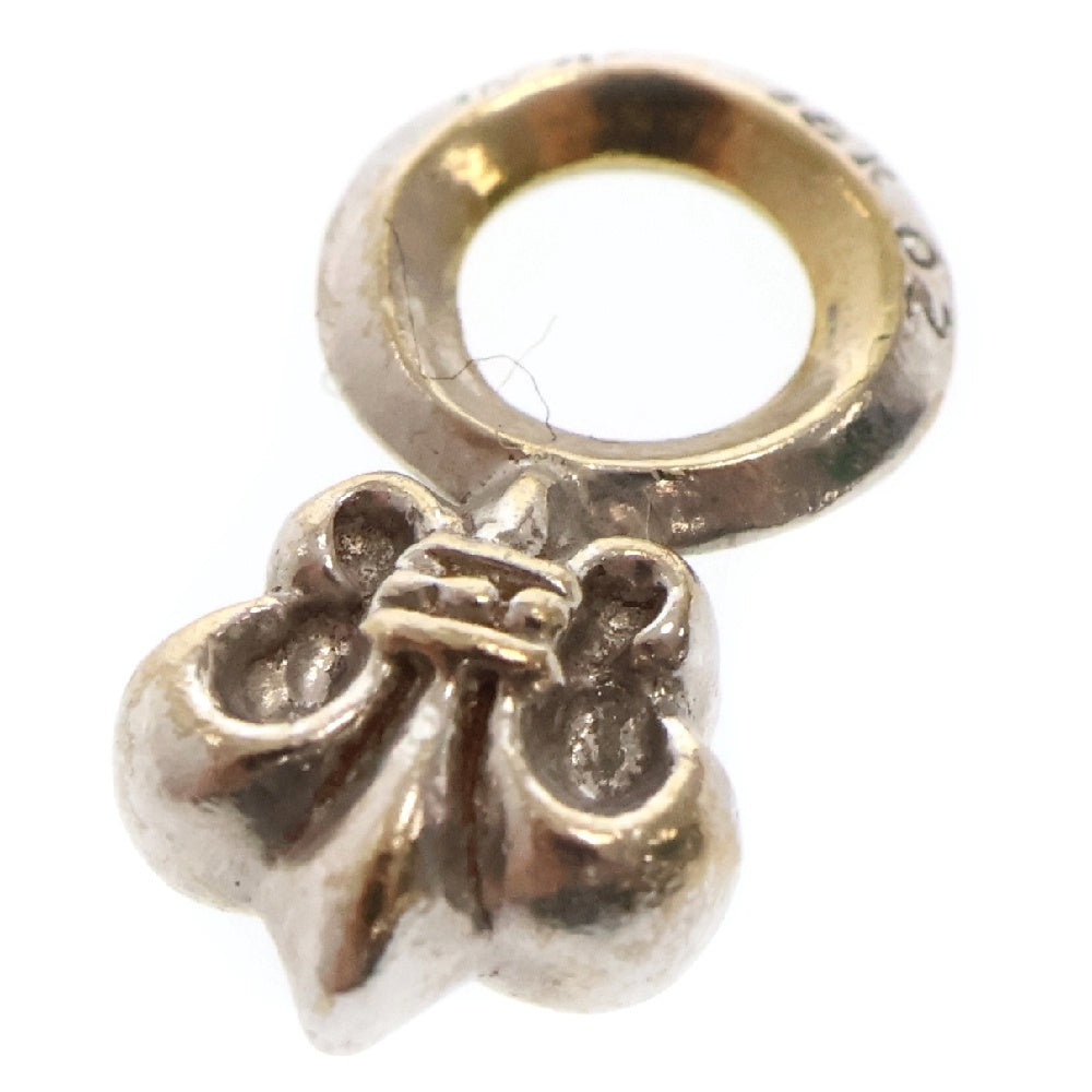 CHROME HEARTS(クロムハーツ) 18KWG B STACK BS FLER BSフレアスタックチャーム ネックレストップ