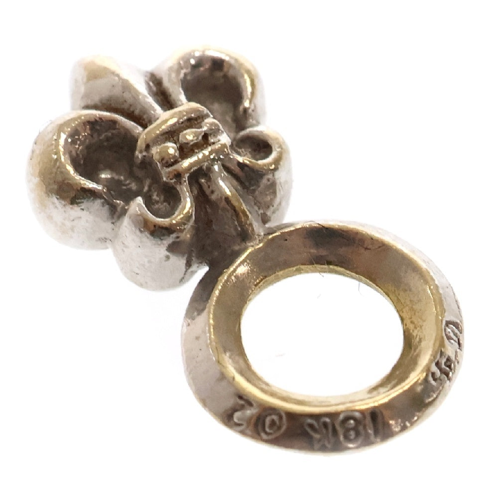 CHROME HEARTS(クロムハーツ) 18KWG B STACK BS FLER BSフレアスタックチャーム ネックレストップ