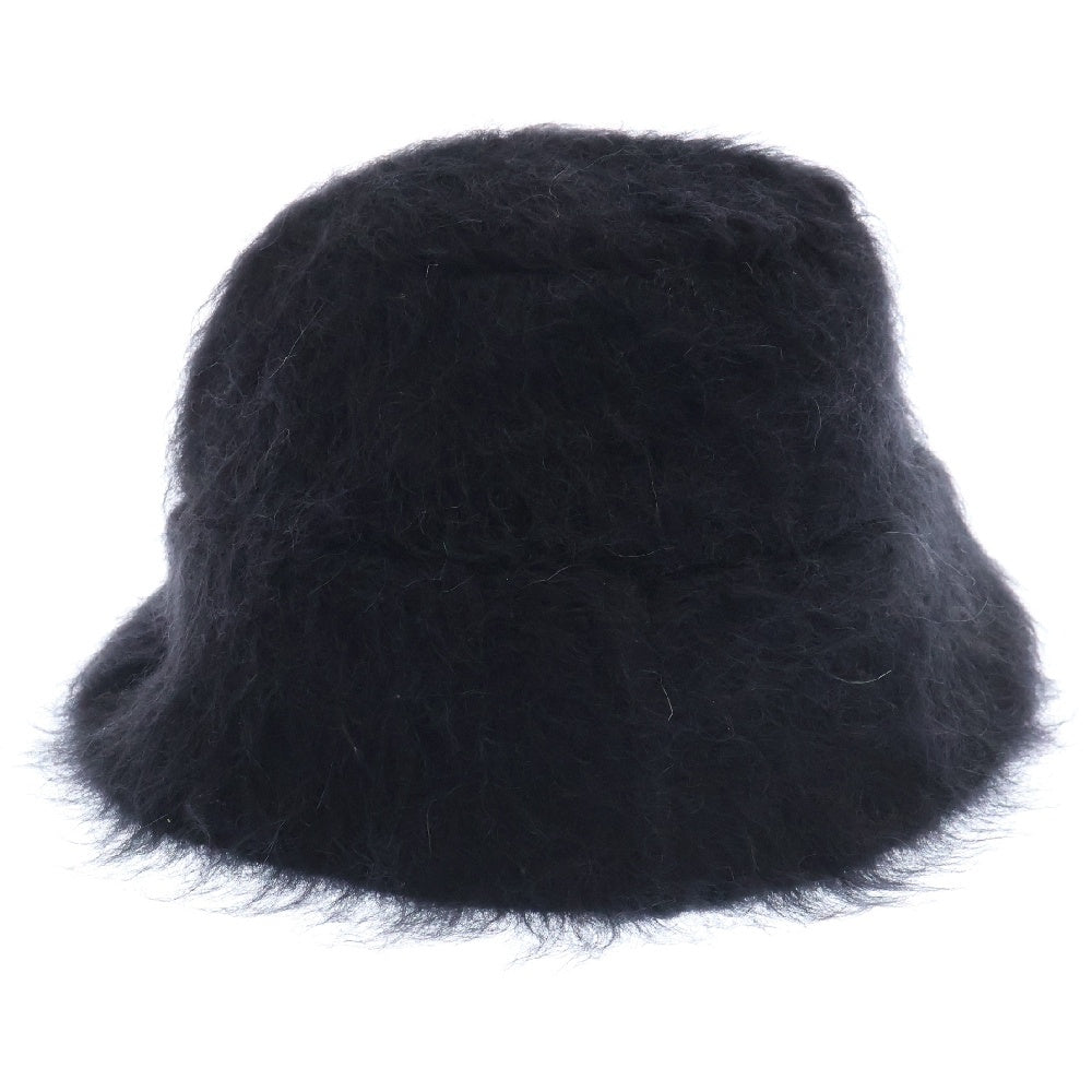 CELINE(セリーヌ) ブラッシュド モヘアトリオンフ バケットハット レディース ブラック 2A58Y270R