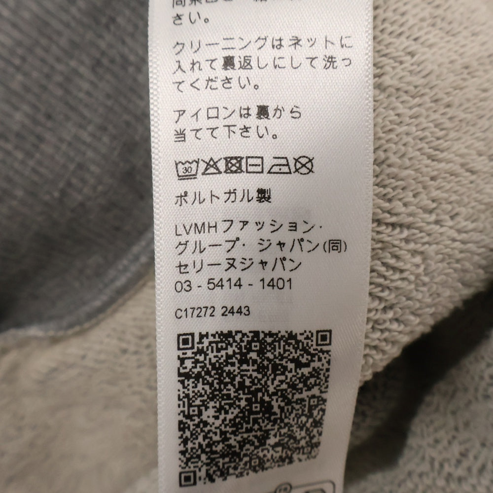 CELINE(セリーヌ) プリントロゴ オーバーサイズ プルオーバーパーカー フーディー グレー 2Y65G670Q 09BQ