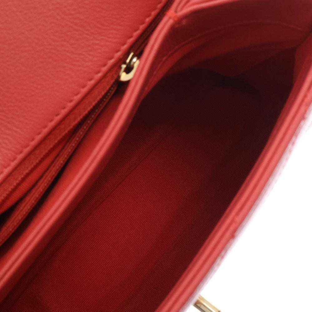 CHANEL(シャネル) トップハンドル 2WAY ハンドチェーンショルダーフラップバッグ レディース ピンク A57147