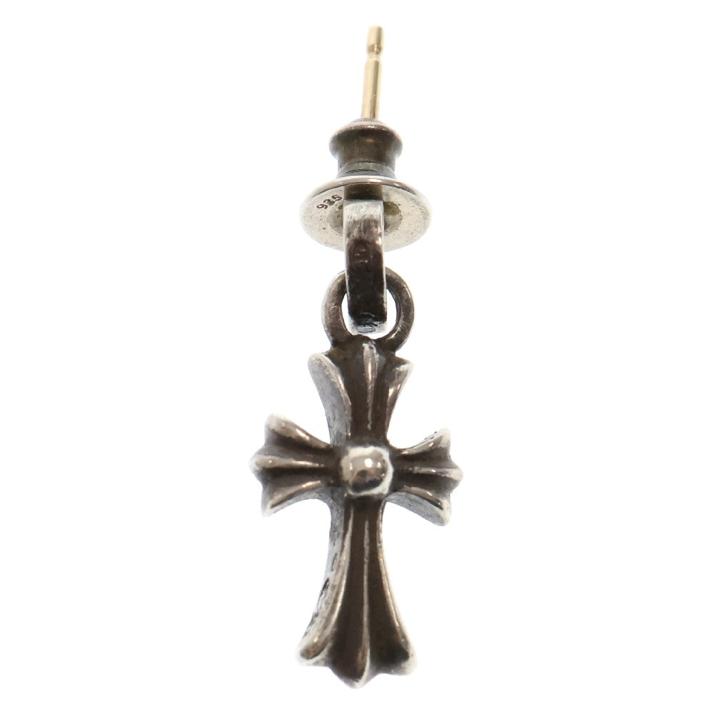 CHROME HEARTS(クロムハーツ) BBY F PPRCHN ベイビーファットクロス ドロップピアス シルバー BCA090