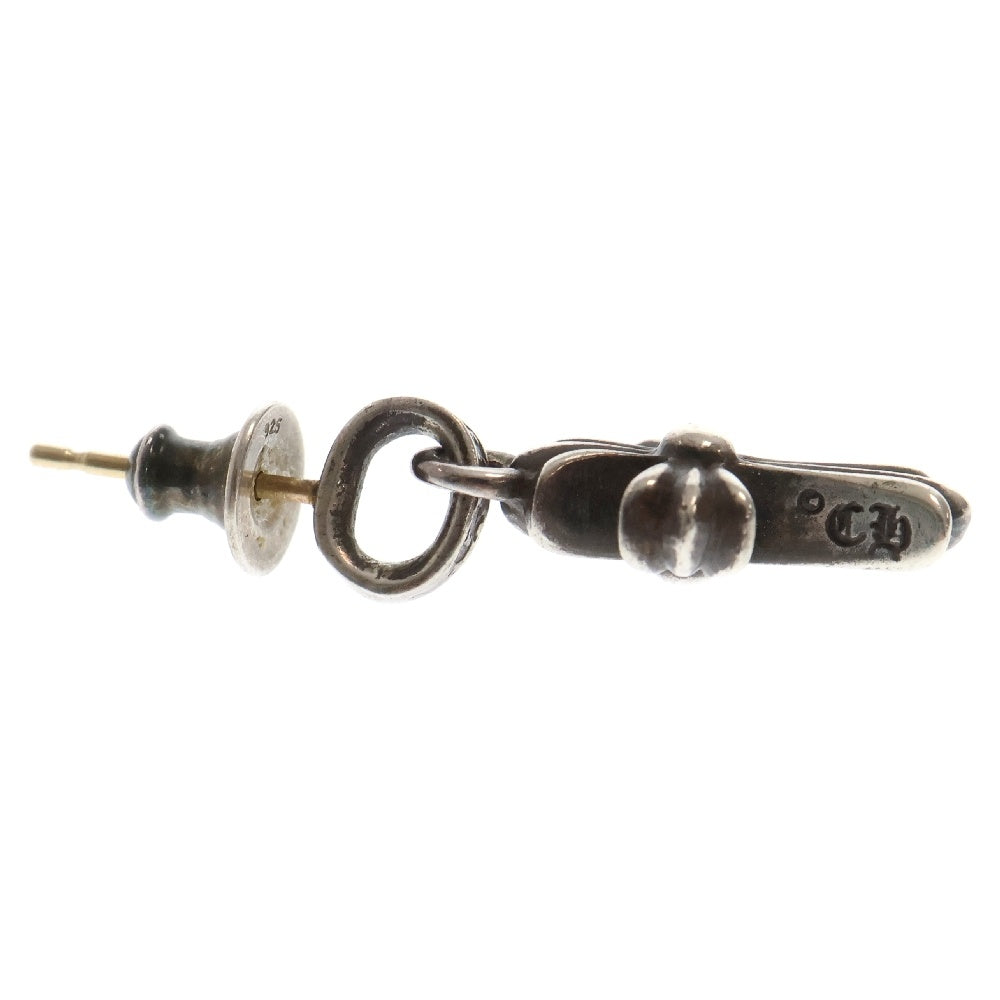 CHROME HEARTS(クロムハーツ) BBY F PPRCHN ベイビーファットクロス ドロップピアス シルバー BCA090