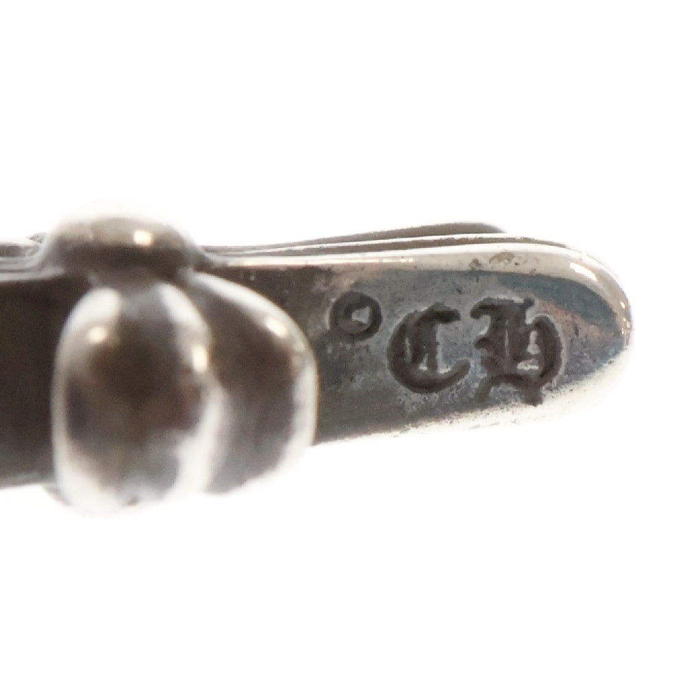 CHROME HEARTS(クロムハーツ) BBY F PPRCHN ベイビーファットクロス ドロップピアス シルバー BCA090