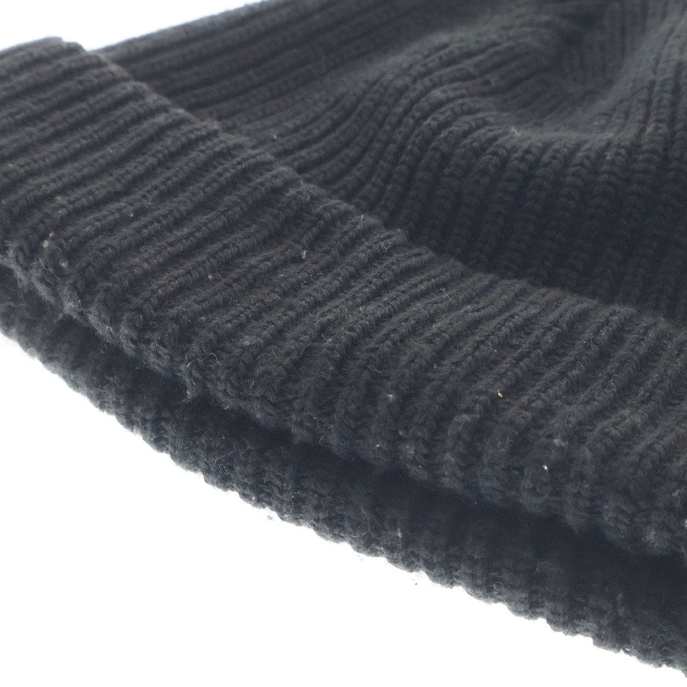 SUPREME(シュプリーム) 23AW Loose Gauge Beanie ロゴ刺繍 アクリル ニットキャップ ビーニー 帽子 ブラック