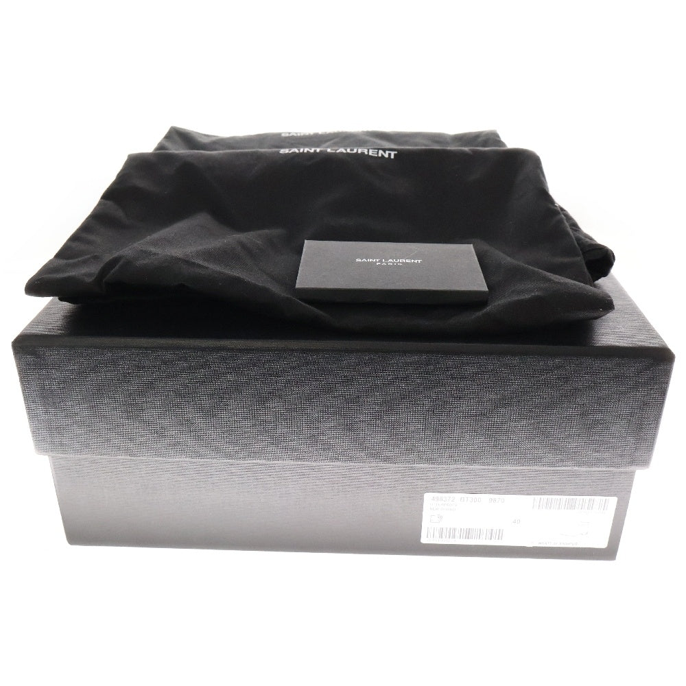 SAINT LAURENT PARIS(サンローランパリ) Wyatt Jodhpur Boot ワイアット ジョッパー スウェード ブーツ ベージュ