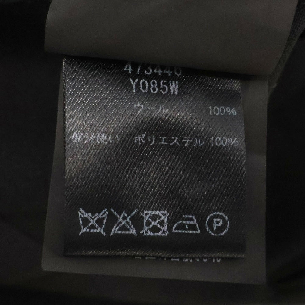 SAINT LAURENT PARIS(サンローランパリ) Wool Slacks Pants ウール サイドライン スラックス パンツ ブラック レディース 473446 Y085W