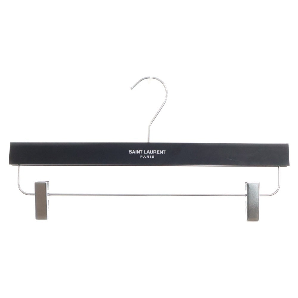 SAINT LAURENT PARIS(サンローランパリ) Wool Slacks Pants ウール サイドライン スラックス パンツ ブラック レディース 473446 Y085W